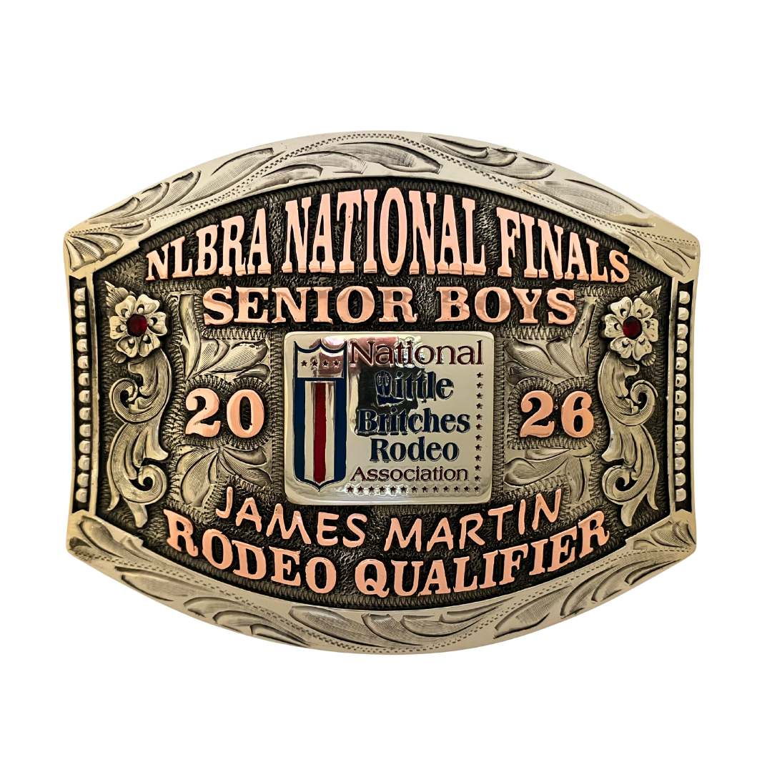Official 2026 NLBRA Buckle