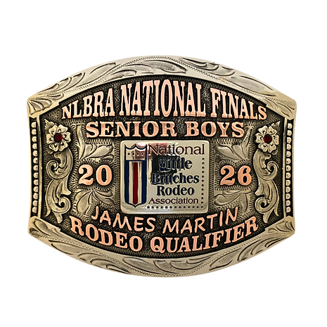 NLBRA 2026 buckle
