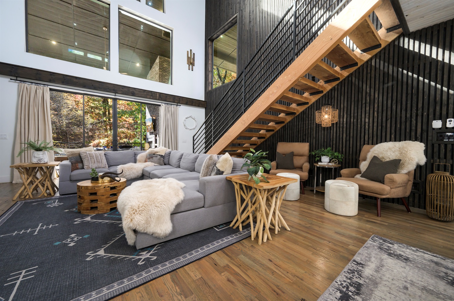 Modern luxury meets cabin comfort