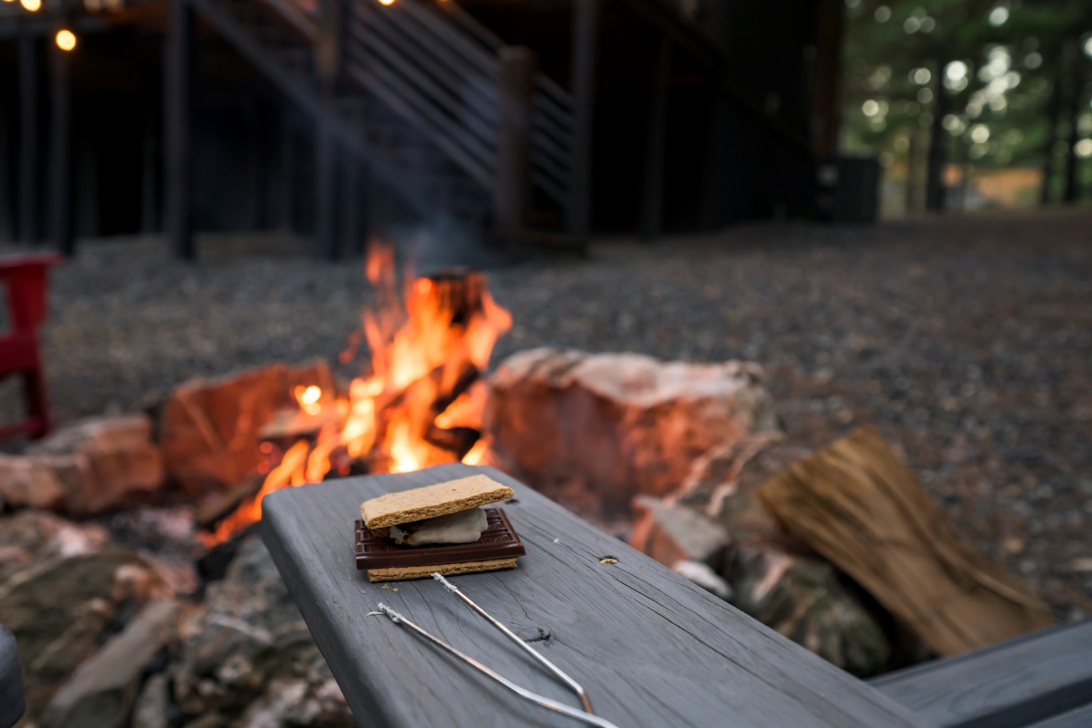 Watch: Learn How to Make S'mores Over a Campfire