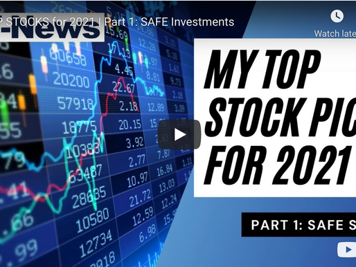 TOP Stocks for 2021 - Safe Investments