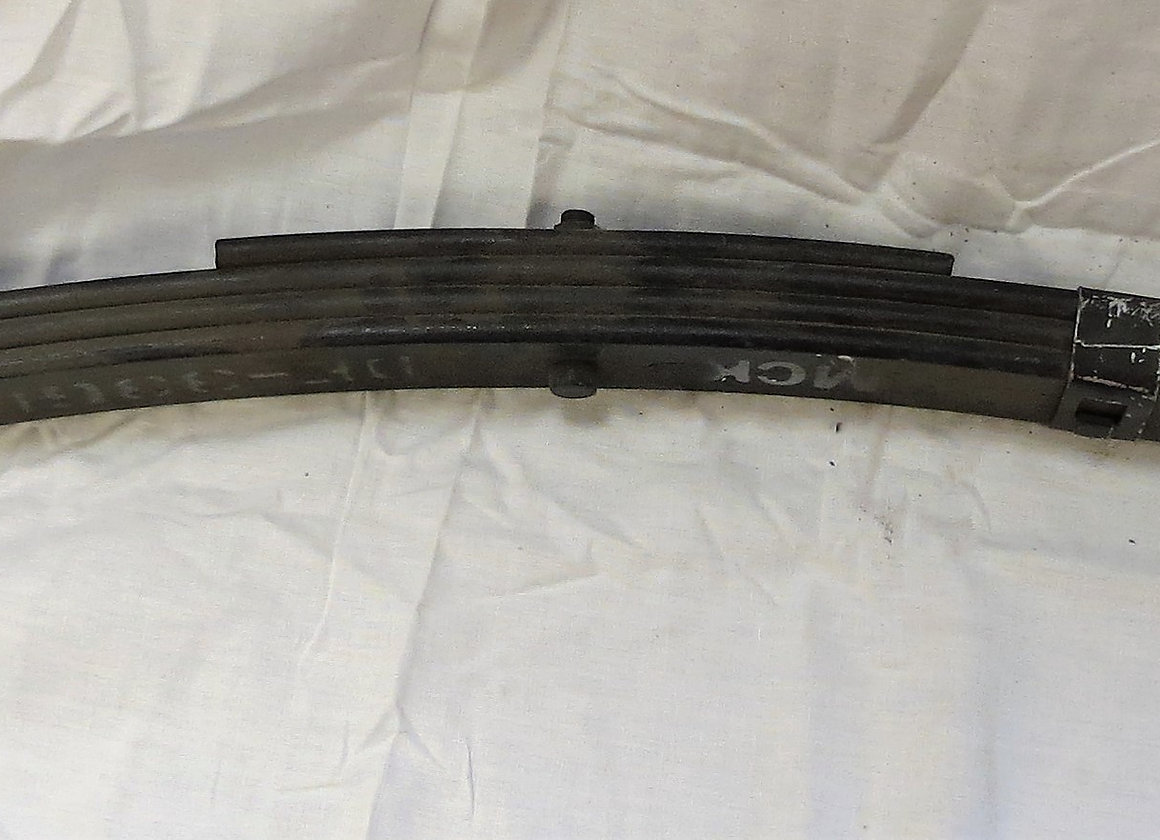 Multi leaf spring cwwelding