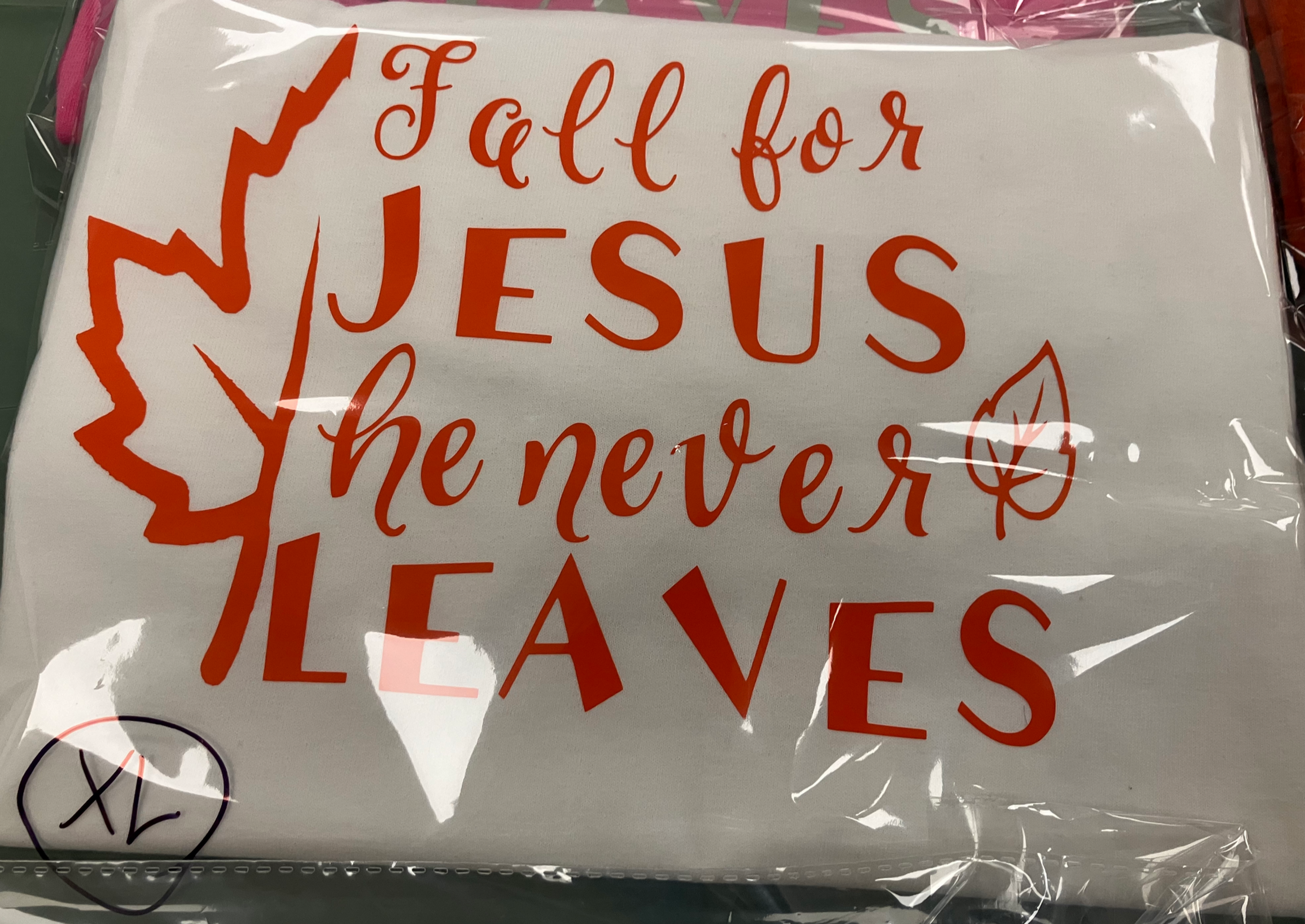 Fall For Jesus t-shirt