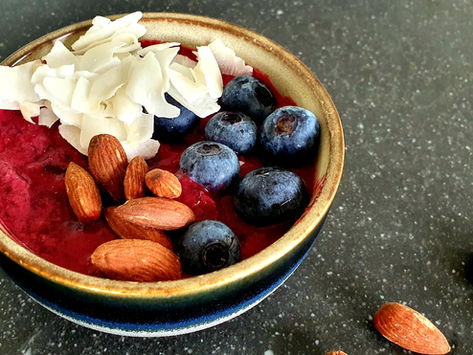 Tropische smoothie bowl
