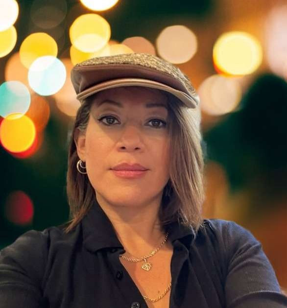 Earthtones & Leather Flat Cap