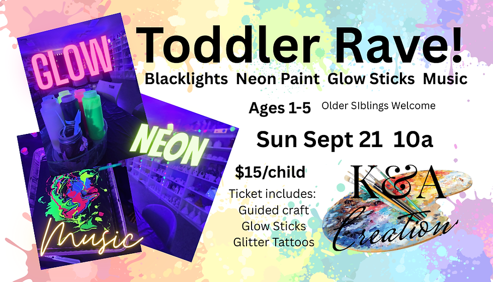 Toddler Glow Rave