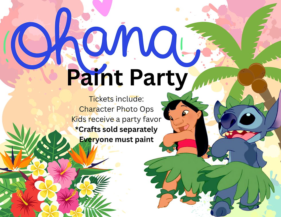 Ohana Paint Party