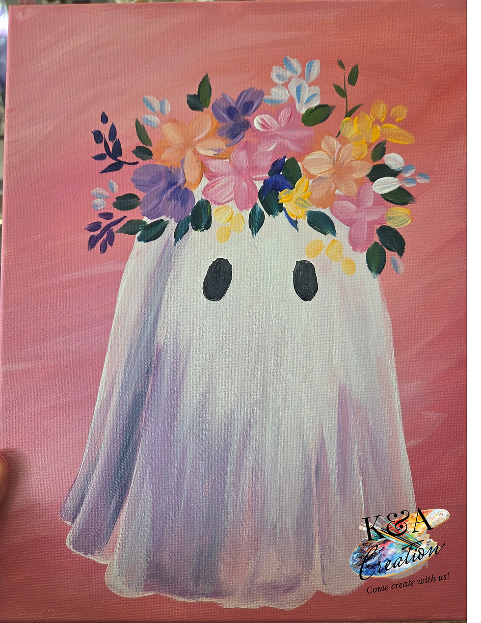 Cutsie Ghost Canvas Class
