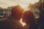Romantic couple at sunset on vacation in Alabama
