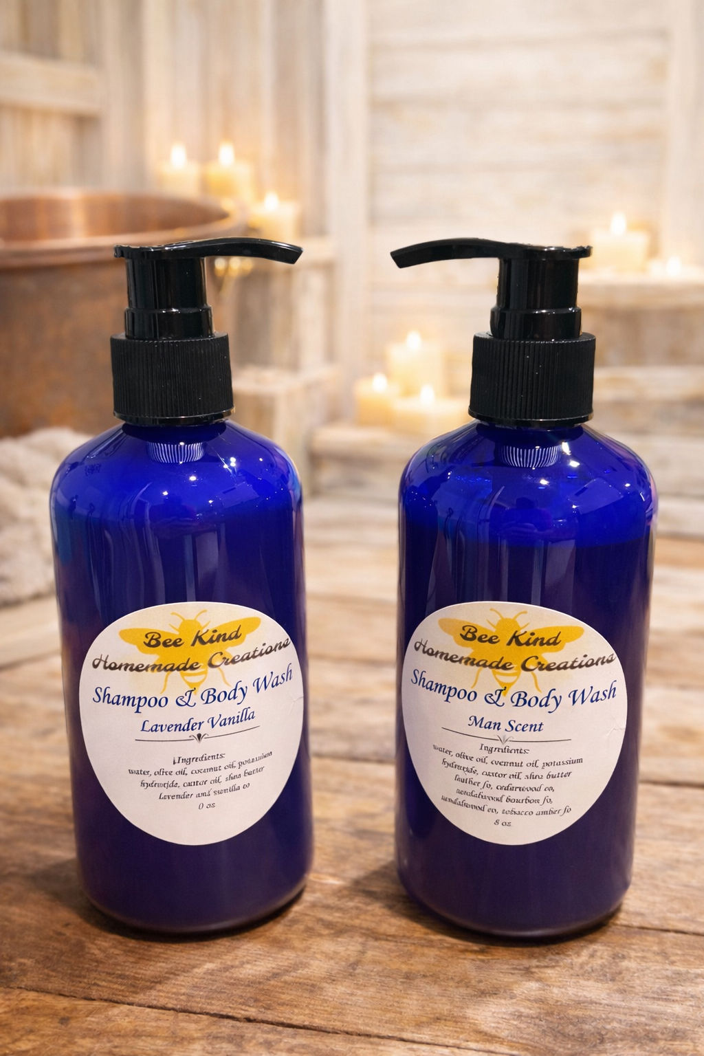 Shampoo and Body Wash