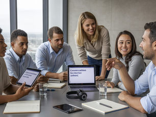 Como Funciona o Software de Conversação Desde a Primeira Aula (e Por Que Ele Acelera Sua Fluência)