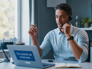 Inglês em 8 Semanas: como o Simulador de Imersão Online funciona