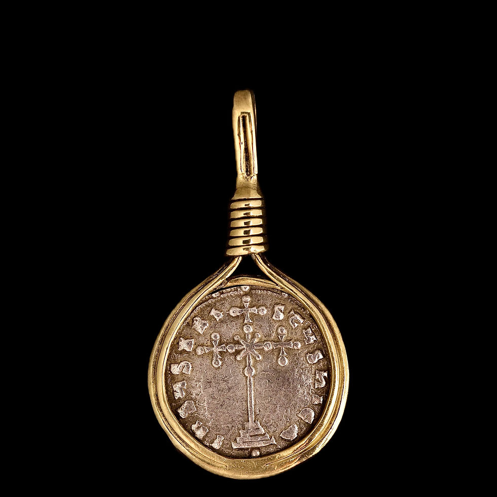 Thumbnail: Bizantine silver Miliaresipn -Constantine VII Porphyrogenitus & Romanus I