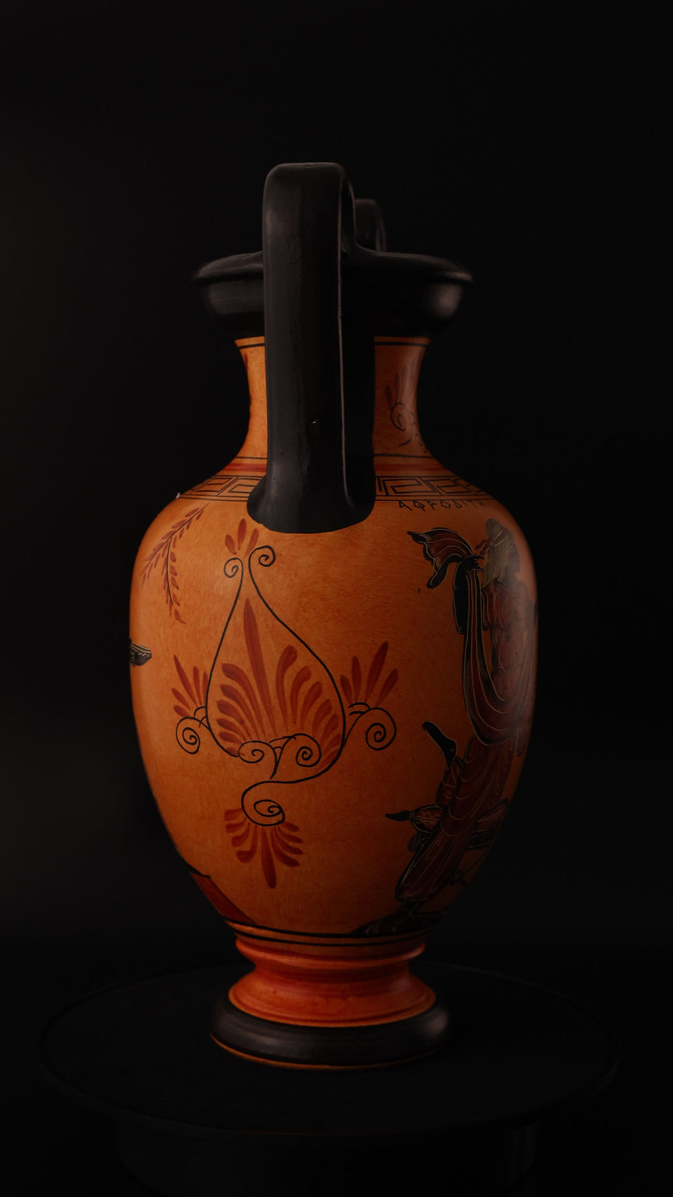 Thumbnail: APHRODITE & HERMES AMPHORA  Ancient Greek Mythology Vase | Handmade in Greece