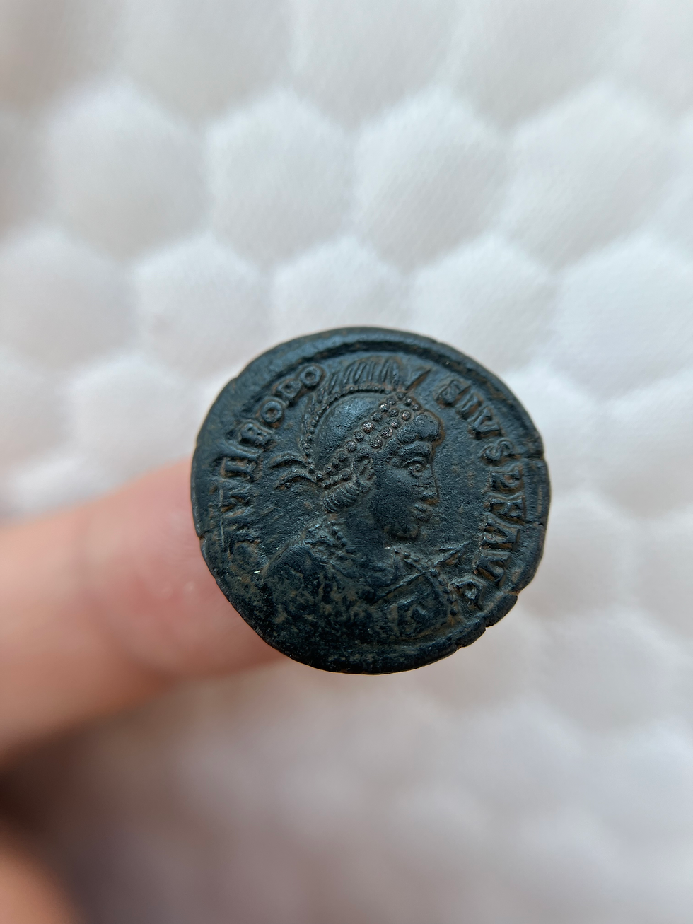 Thumbnail: Roman Empire – AE Follis of Theodosius I (AD 379–395)