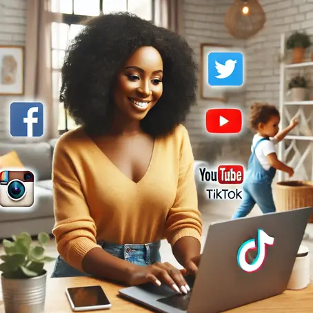 How to Make Money on Social Media as a Black Mom