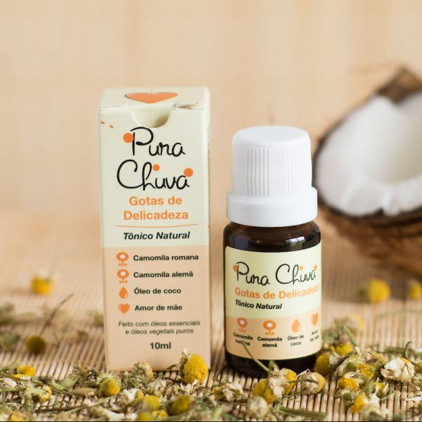 Tônico Natural Gotas de Delicadeza 10ml - Pura Chuva
