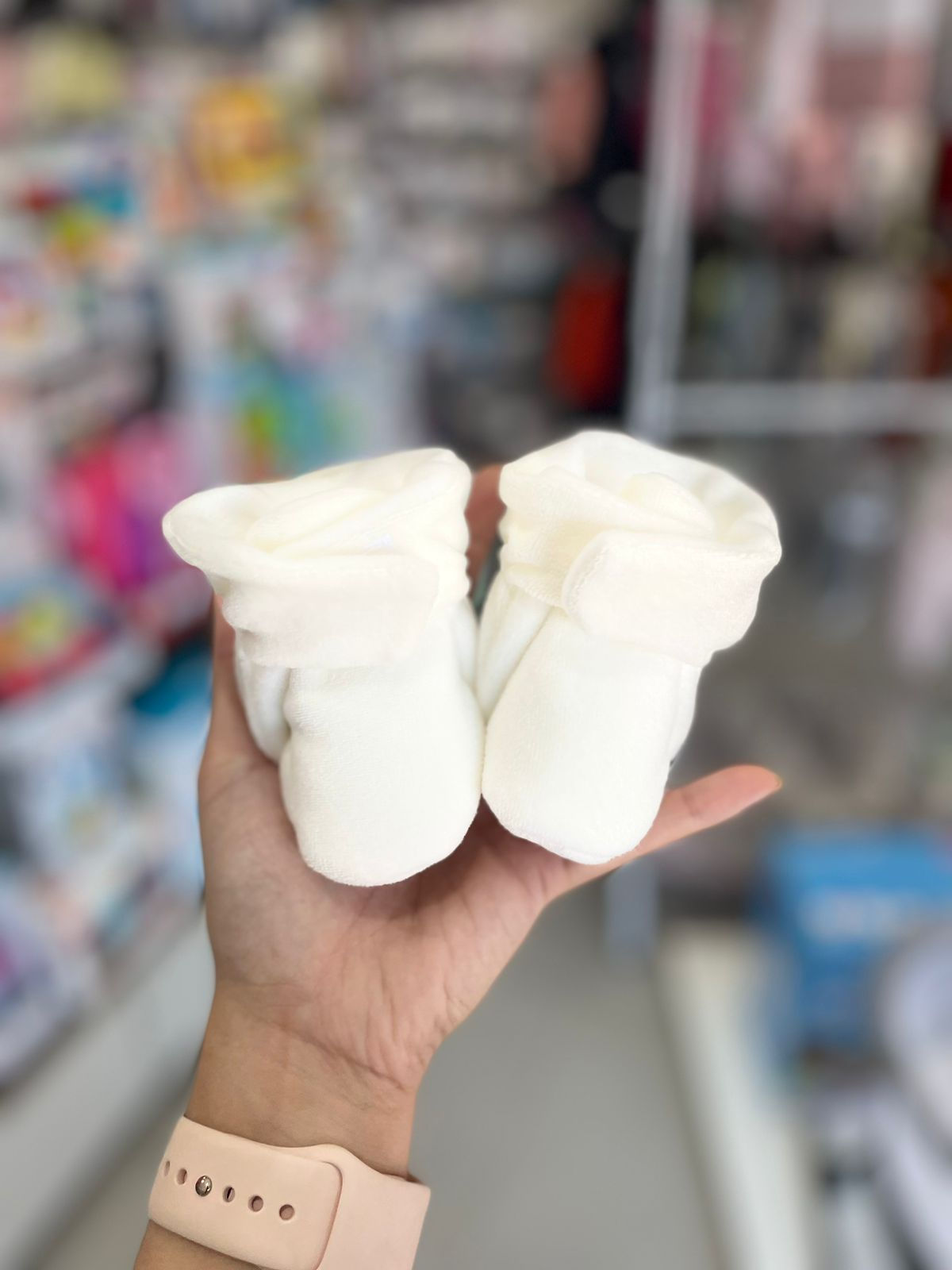 Pantufa Plush Quentinha Off White - Everly