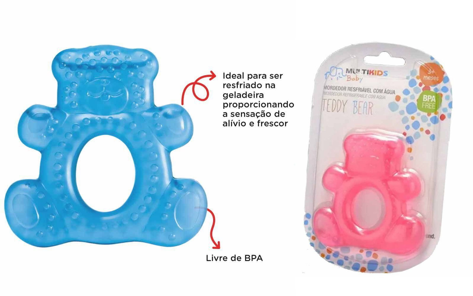 Mordedor com Água Urso - Multikids Baby