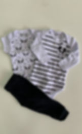 Trio 2 bodys e calça