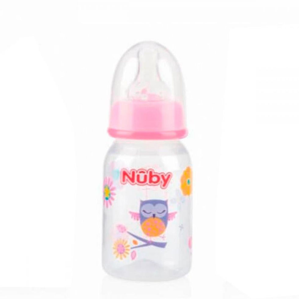 Miniatura: Mamadeira Nûby 120ml - Bico Normal Rosa