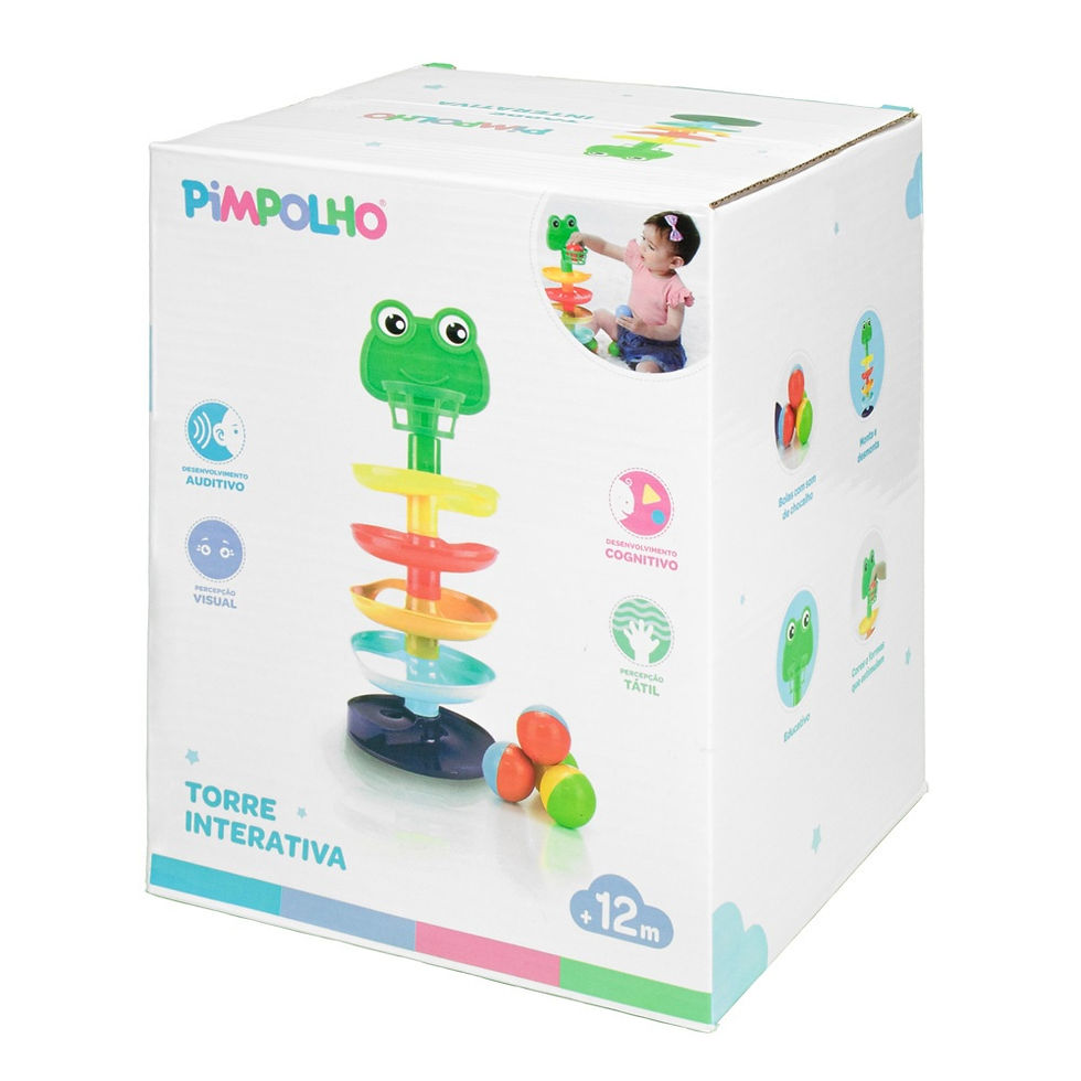 Miniatura: Brinquedo Torre Interativa 12m+ - Pimpolho
