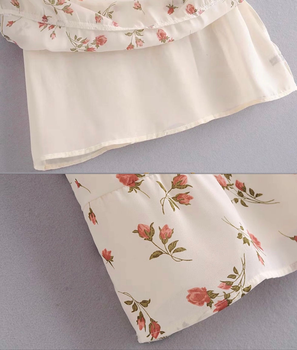 Thumbnail: A Meadow Daydream Floral Spag Sundress