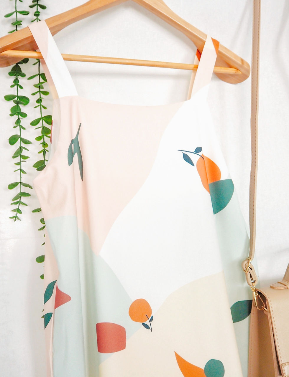 Thumbnail: Hera Fruit Botany Cami Shift Dress