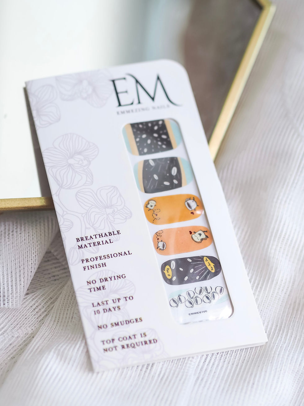Thumbnail: [Wildflow3r X Emmezing Nails] Nail Wrap Bundle Set x 2