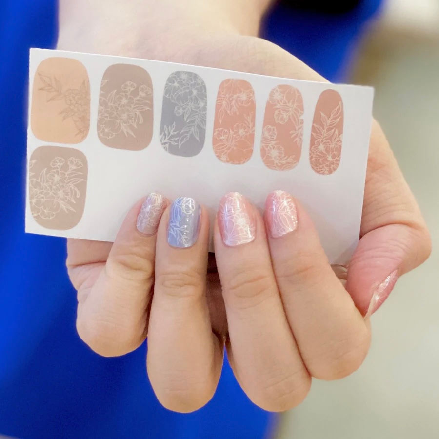 Thumbnail: [Wildflow3r X Emmezing Nails] Assorted Nail Wrap