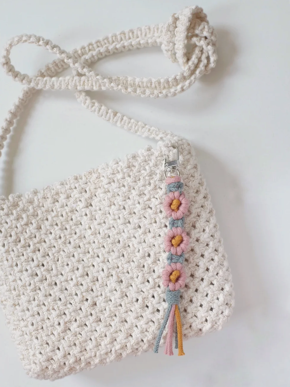 Thumbnail: [ASSORTED] Wildflow3r Macrame Keychains 