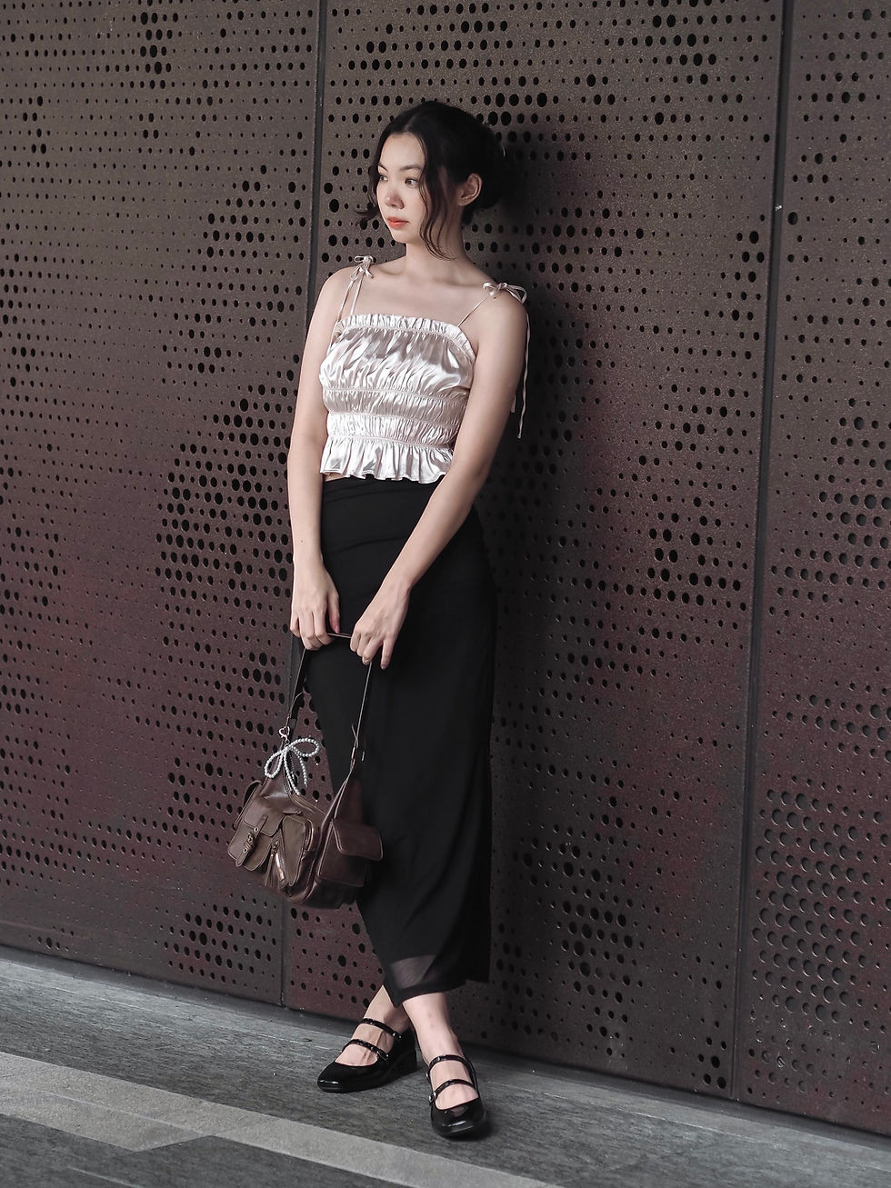 Thumbnail: Vintage 90s Double Straps Black Mary Janes