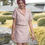 Thumbnail: [2 PIECE SET] Palace Embellishments Tweed Top + Skirt (POWDER PINK)