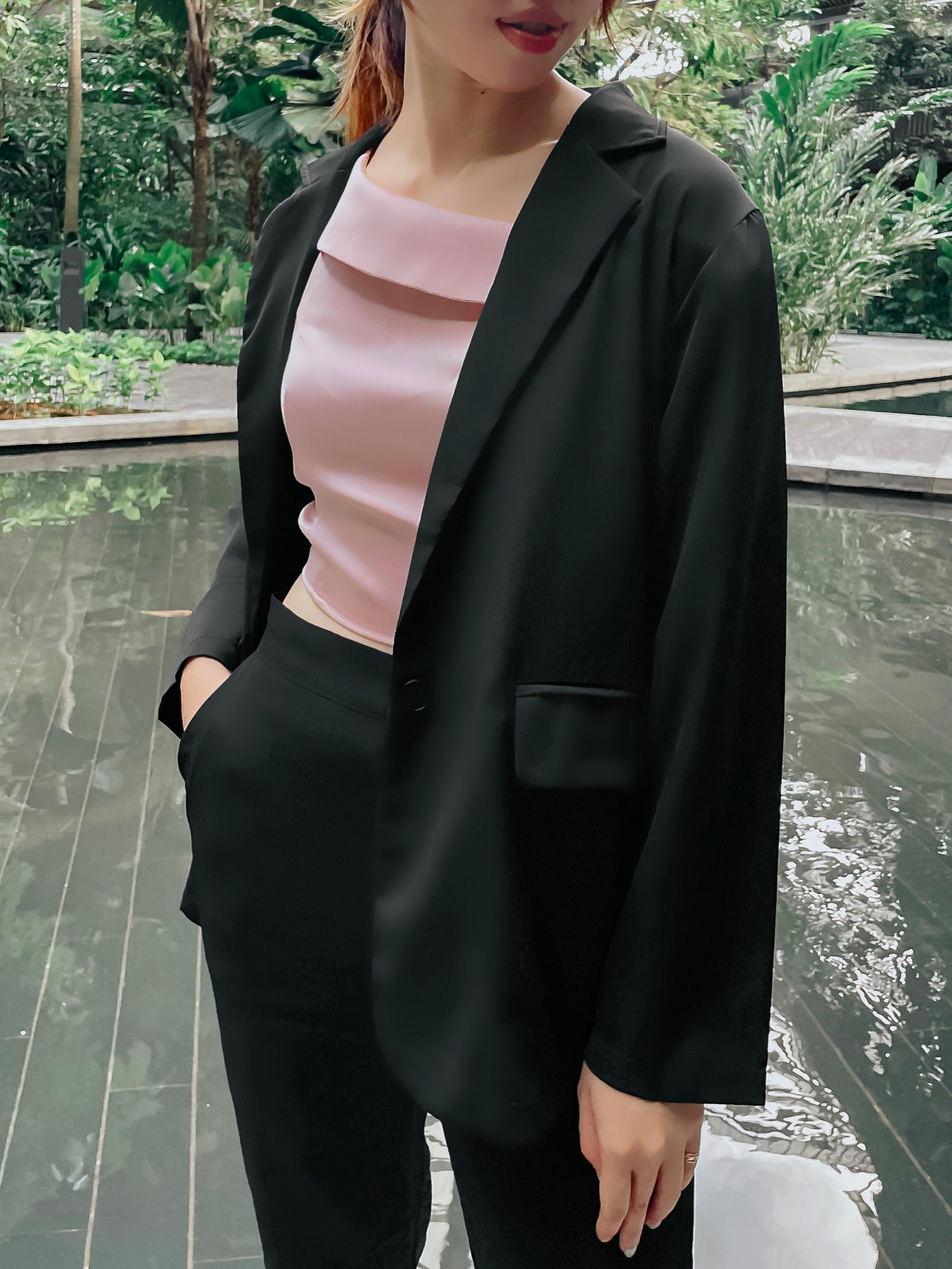 Modern Muse Suit Blazer (Optional add on: 2-piece Matching Pants Set)