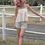 Thumbnail: Idyllic Days Pinstripes Babydoll Linen Top  (PASTEL YELLOW)