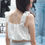 Thumbnail: Honeypie Broderie Bubble Cloud Top (WHITE)