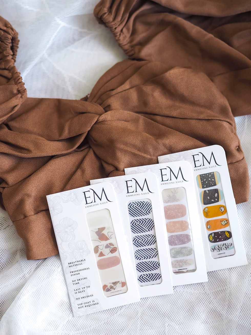 Thumbnail: [Wildflow3r X Emmezing Nails] Assorted Nail Wrap