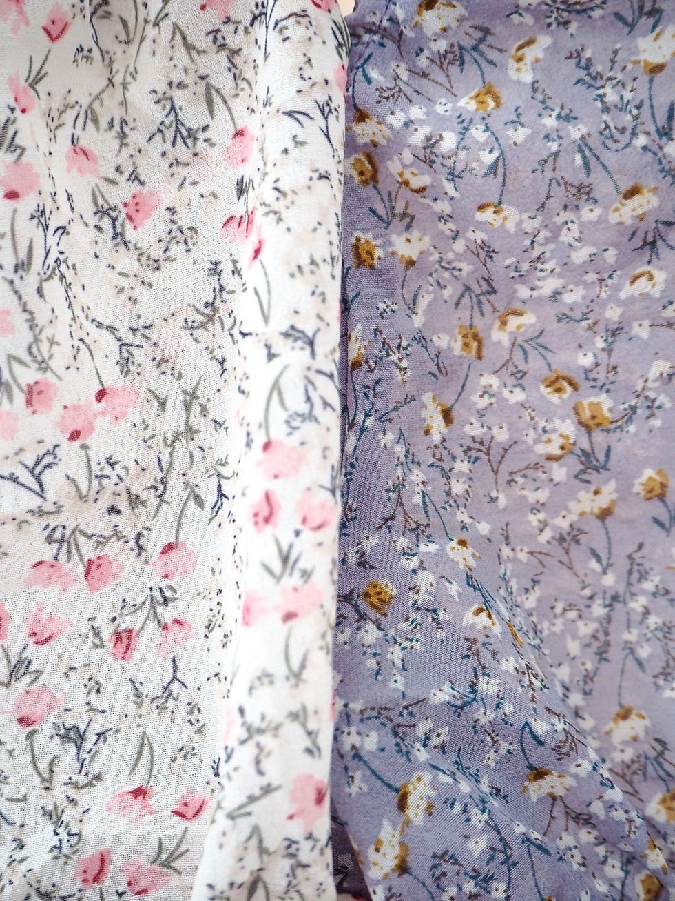 Thumbnail: Garden of Eden Wildflower Ribbon Top (WHITE)
