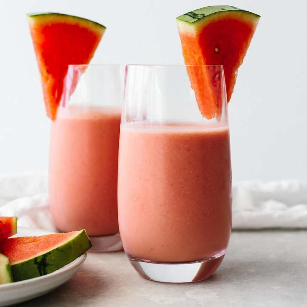Watermelon smoothie for Hair Growth