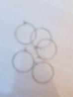 Earring Circle Hoops Wire