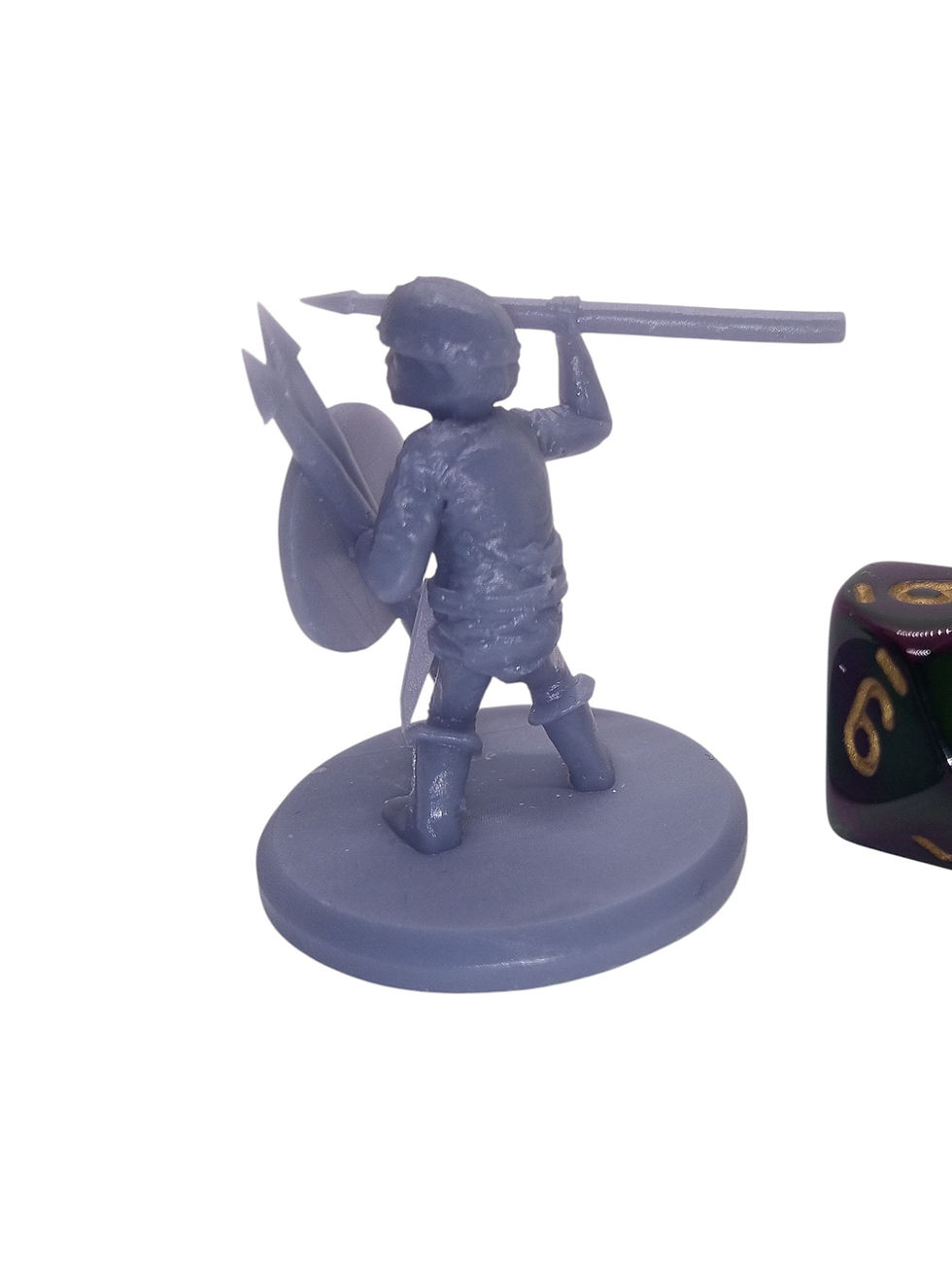 Miniature : Infanterie légère carolingienne -Answald