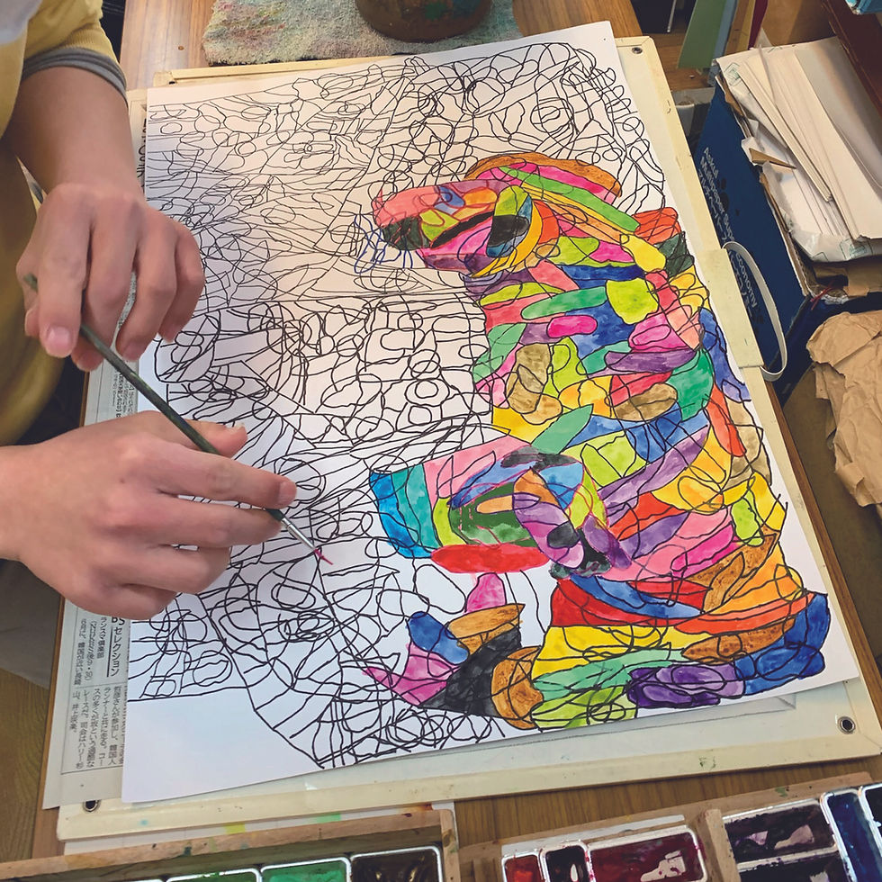 サムネイル： アート・ステッカー（風景シリーズ）