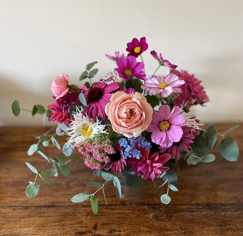 Spring bowl arrangement workshop