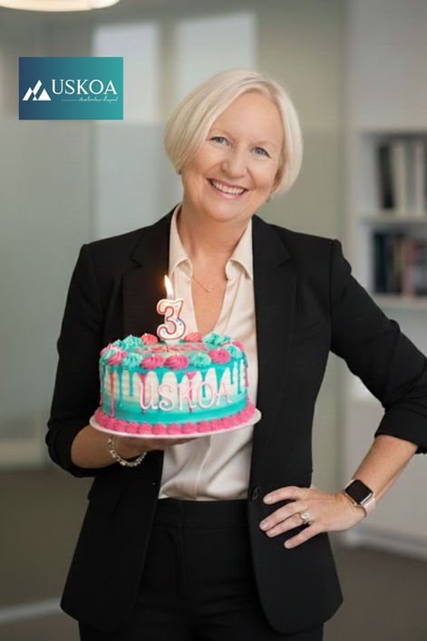 USKOA a 3 ans et pour moi l'entrepreneure senior, c'est plus qu'un anniversaire ! 