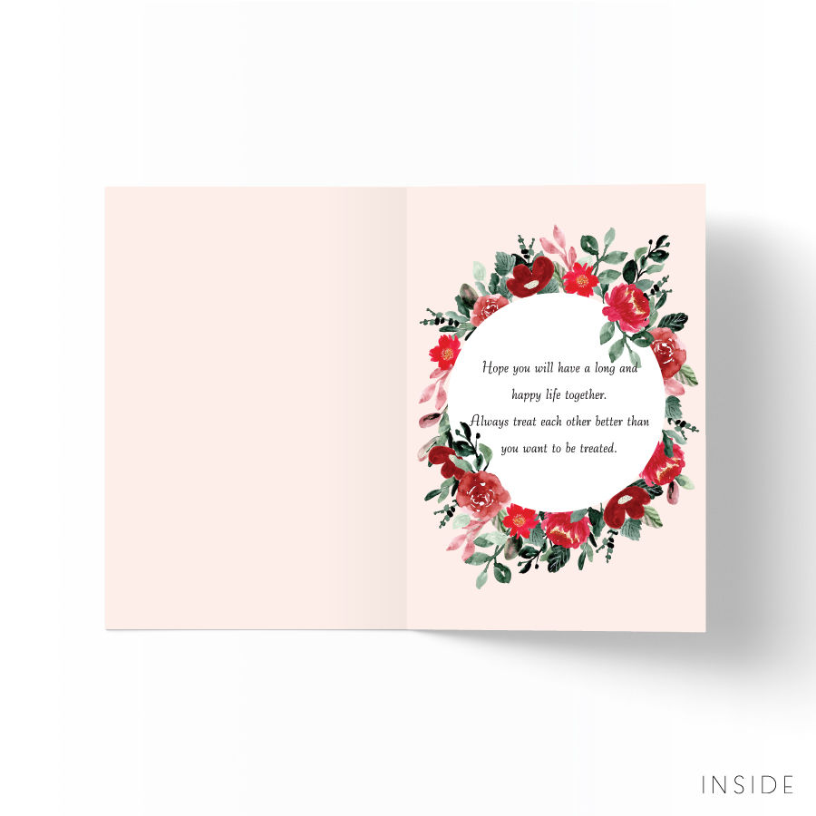 Thumbnail: Wedding Wishes Card