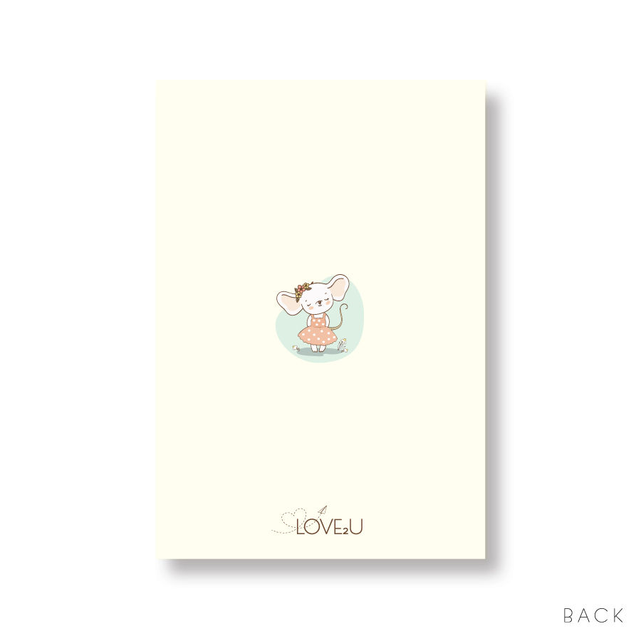 Thumbnail: Girl's Birthday Card