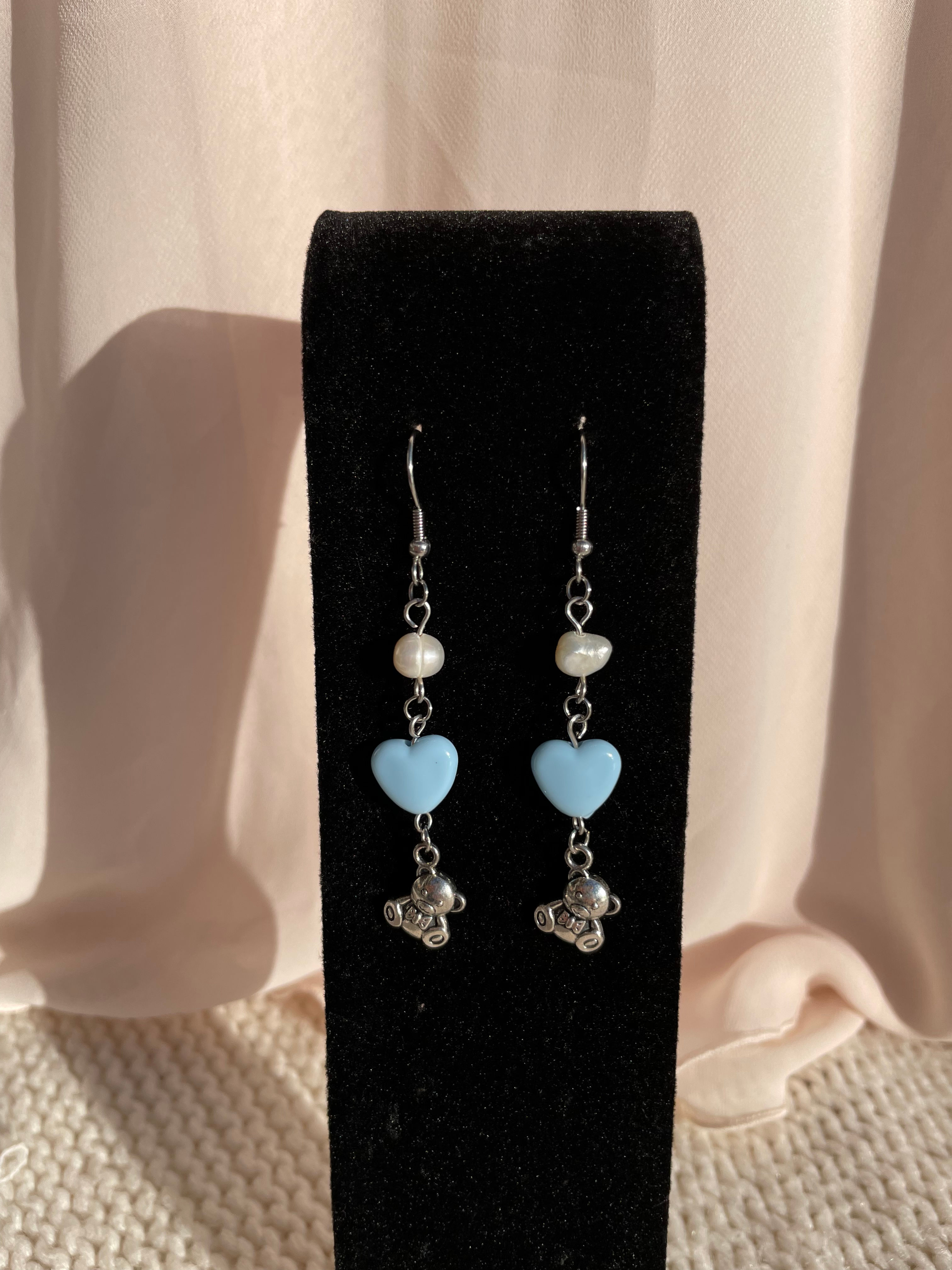 teddy earrings
