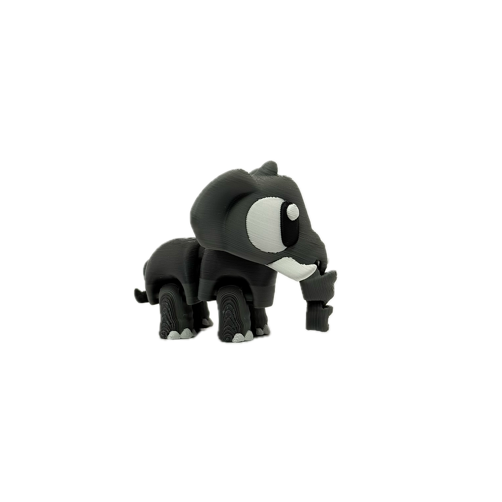 Thumbnail: Safari Playset (Lion, Tiger, Giraffe, Elephant)