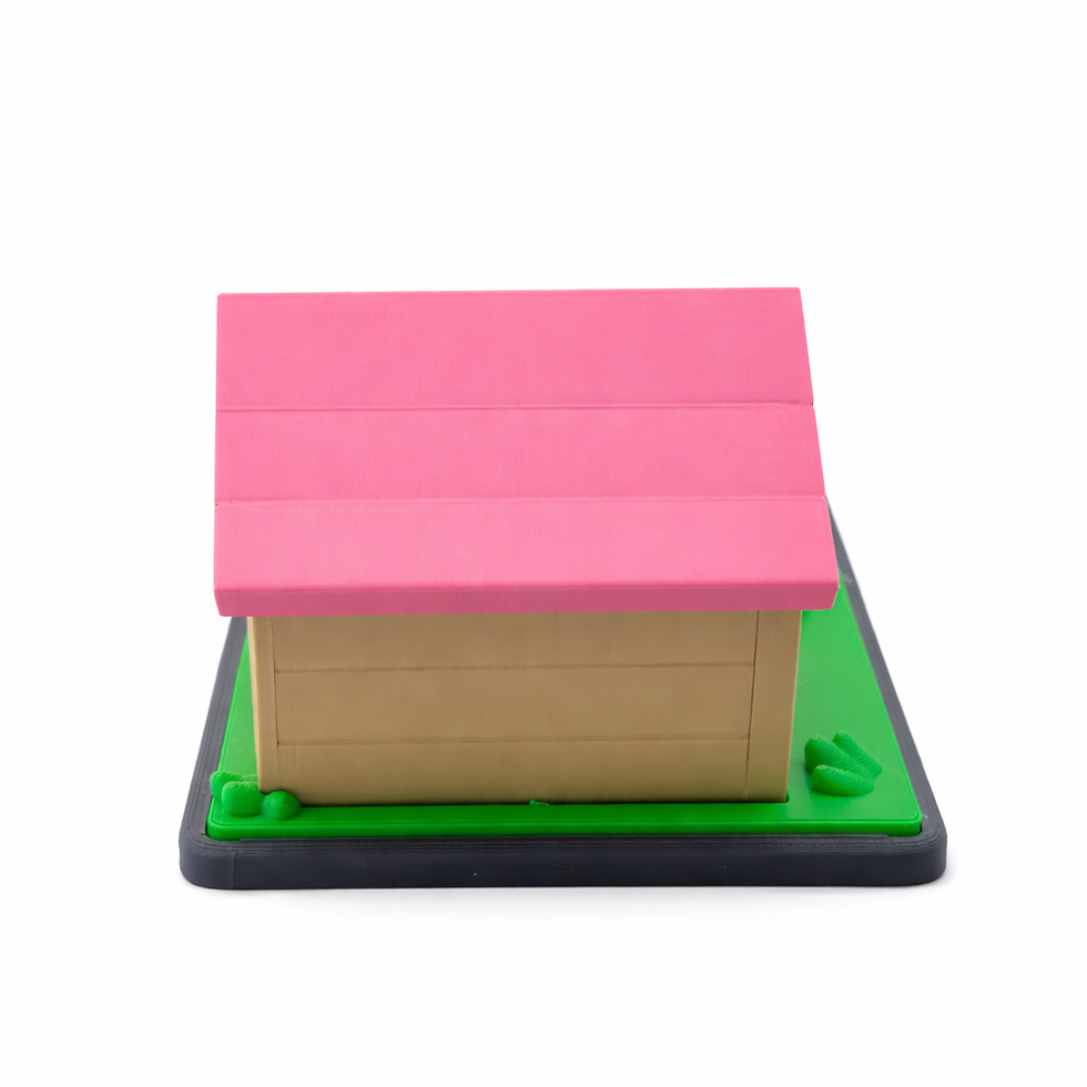 Thumbnail: Flexi Golden Retriever & Backyard Playset