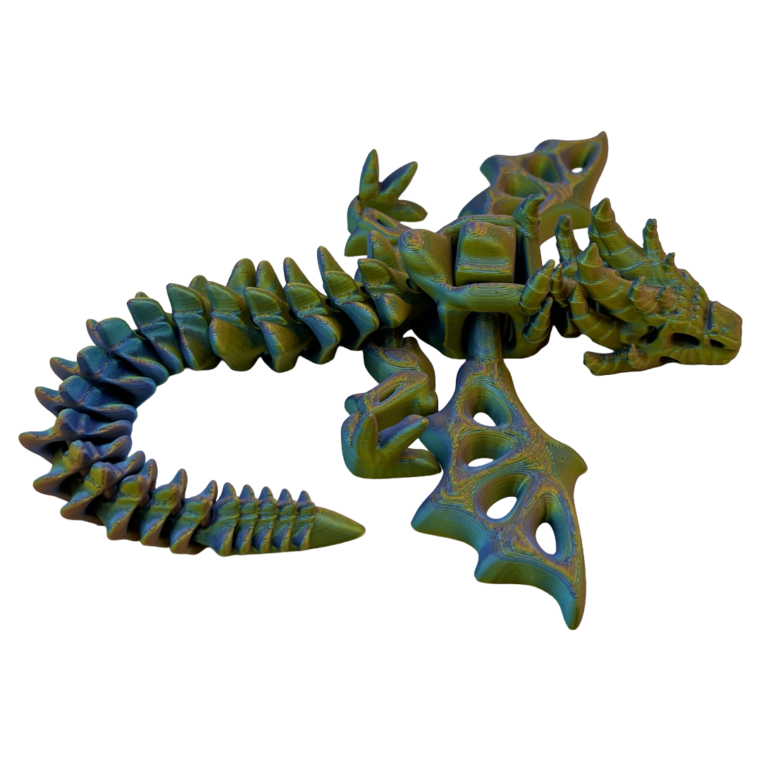 Flexi Undead Wyvern – Articulated 3D Printed Dragon